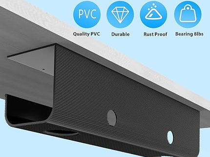 ZhiYo 2-Pack Large Cable Management Tray