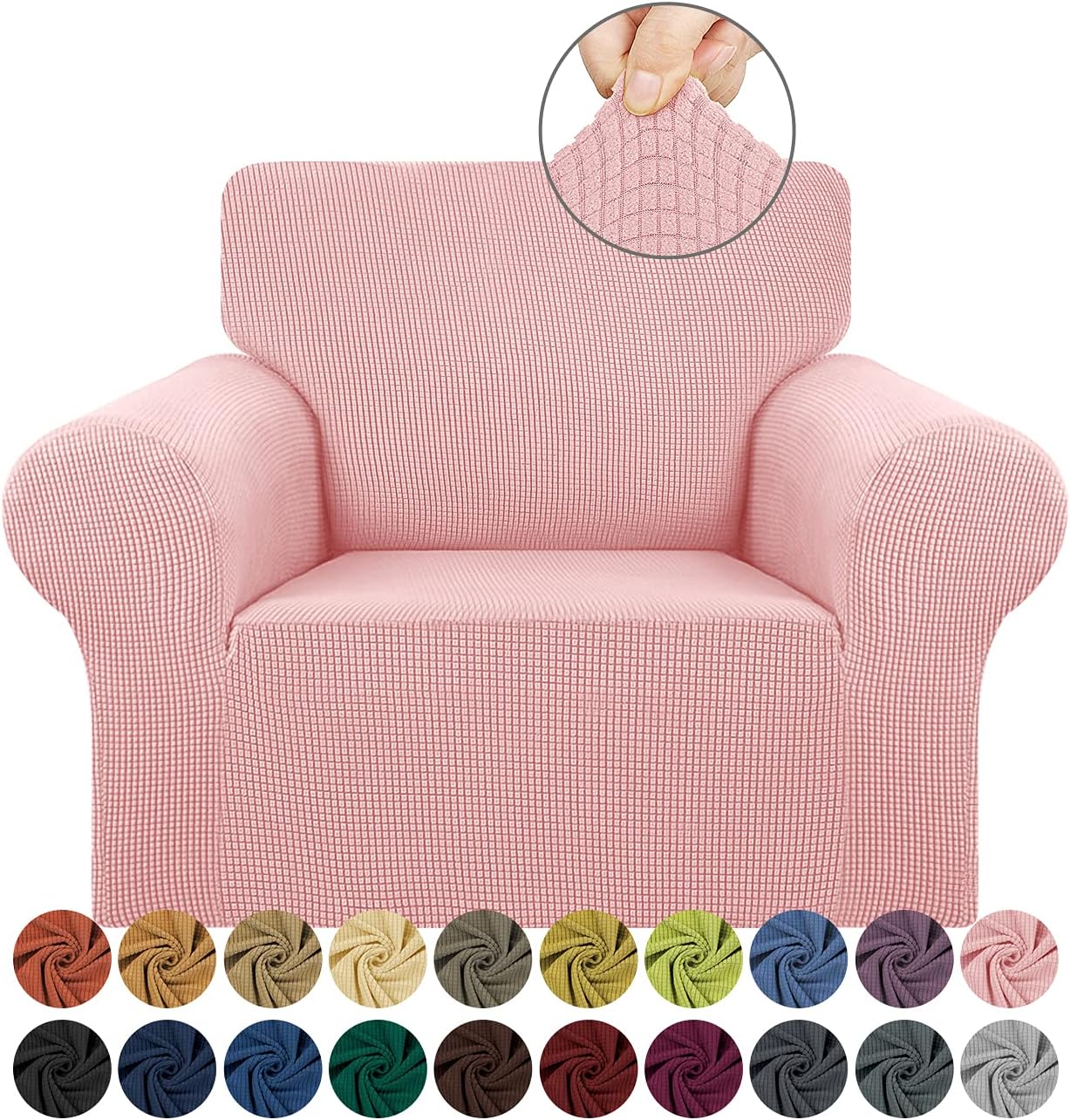 Slip cover for Crawford Pillowback Chair and a Half Comfort Swivel Glider