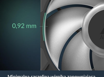 ARCTIC P14 Pro A-RGB 140mm PWM Fan – 400–2500 RPM, 5V Digital RGB, Fluid Dynamic Bearing – Black