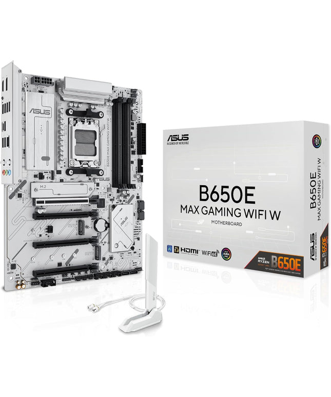 ASUS B650E MAX Gaming WiFi W – AMD B650 AM5 ATX Motherboard