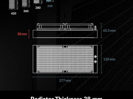 ARCTIC Liquid Freezer III 240 A-RGB AIO CPU Liquid Cooler – PWM Pump, 200–2000 RPM Fans, AM4/AM5 & LGA1851/1700 – Black