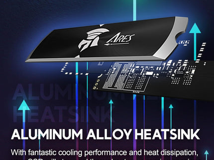 DATO 1TB Internal SSD with Heatsink