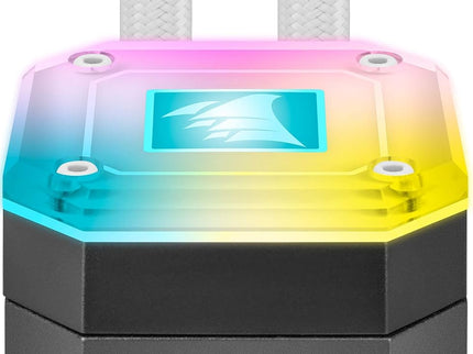 Corsair iCUE H100i Elite Capellix Liquid CPU Cooler for Desktop - White