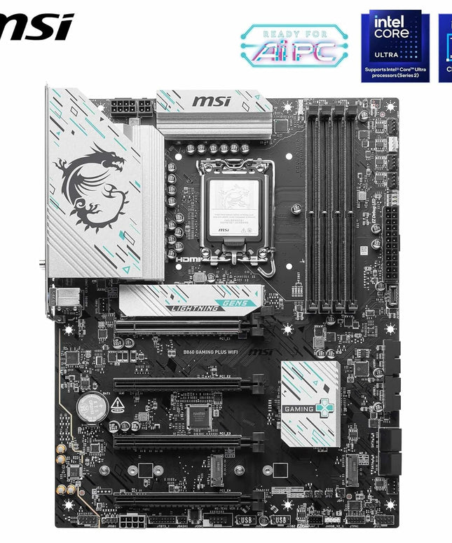 MSI B860 Gaming Plus WiFi Motherboard