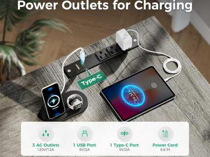 Coleshome L-Shaped Desk