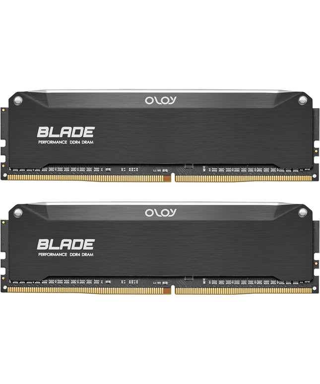 OLOy DDR4 RAM 16GB (2x8GB) Black Hairline Blade