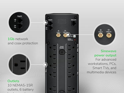 APC UPS 1500VA Sine Wave UPS