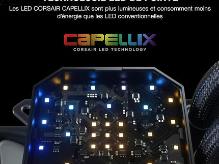 Corsair iCUE H150i Elite Capellix Liquid CPU Cooler - White