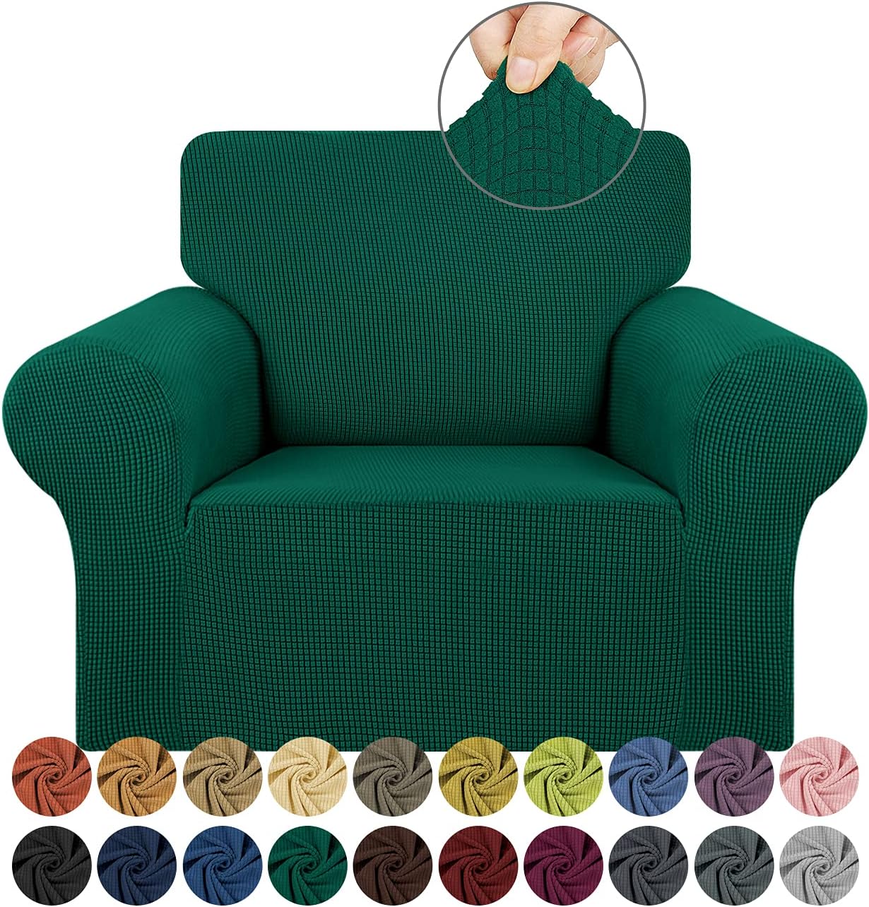 Slip cover for Crawford Pillowback Chair and a Half Comfort Swivel Glider
