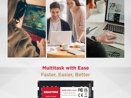 【DDR4 RAM Laptop Only】 GIGASTONE 32GB Kit