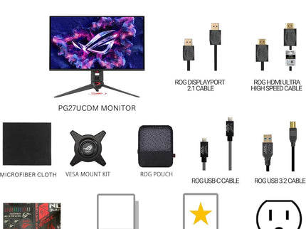 ASUS ROG Swift PG27UCDM 27" 4K QD-OLED Gaming Monitor