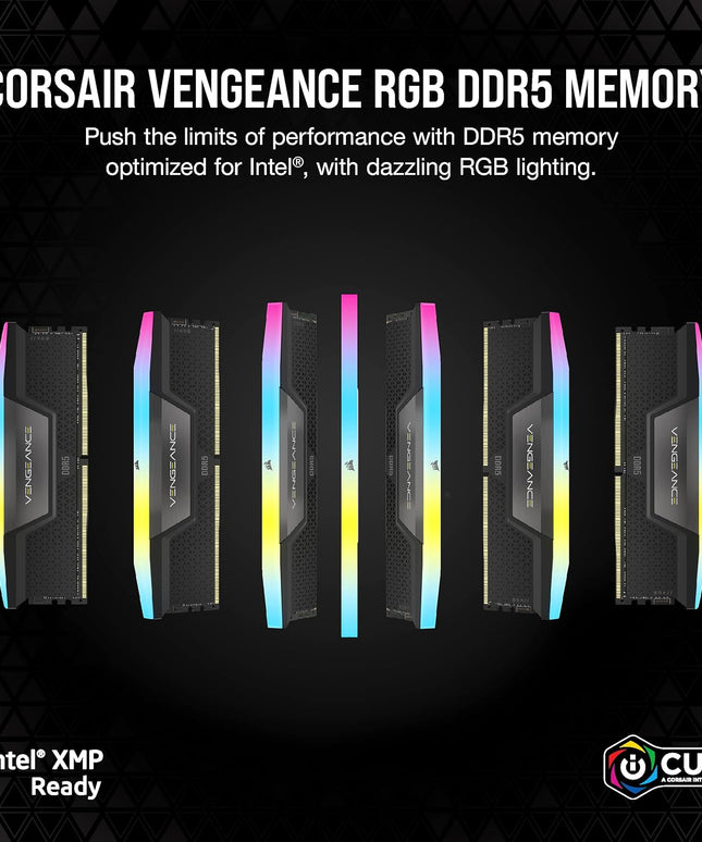CORSAIR Vengeance RGB DDR5 RAM 128GB