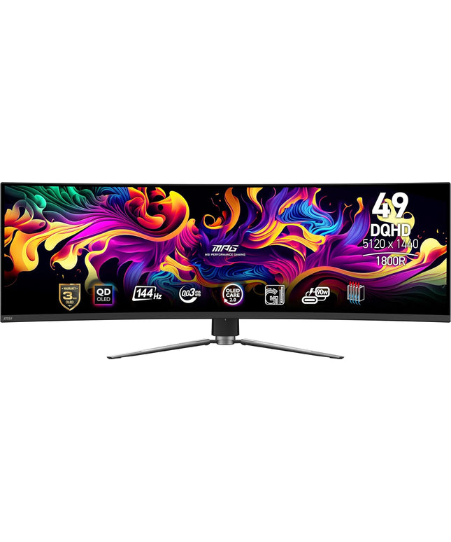MSI MPG 491CQP QD-OLED 49 Gaming Monitor