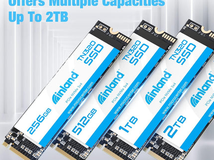 INLAND TN320 512GB NVMe M.2 PCIe Gen3x4 2280 Internal Solid State Drive SSD