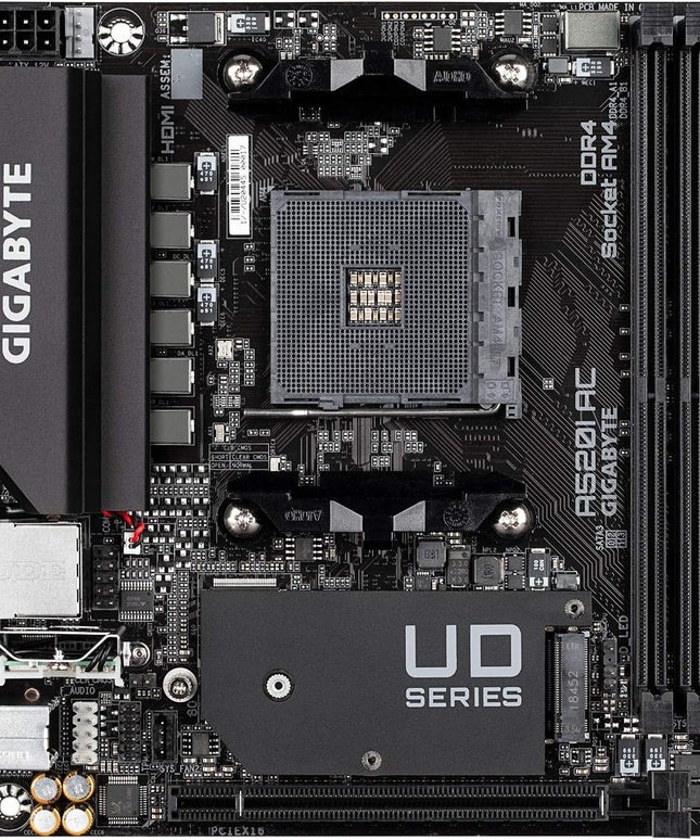 Gigabyte A520I AC (AMD Ryzen AM4