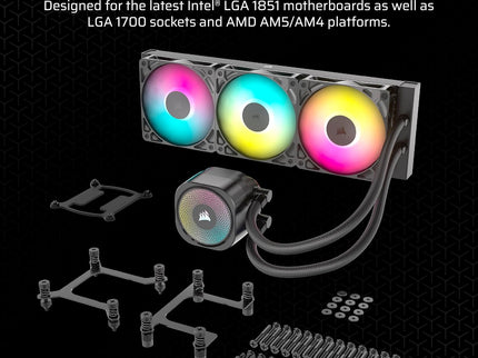 Corsair Nautilus 360 RS ARGB Liquid CPU Cooler