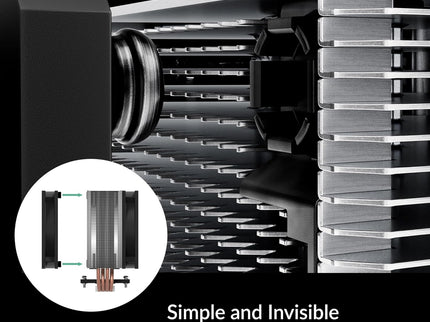 ARCTIC Freezer 36 CPU Cooler – Single Tower, Push-Pull 120mm P-Fans