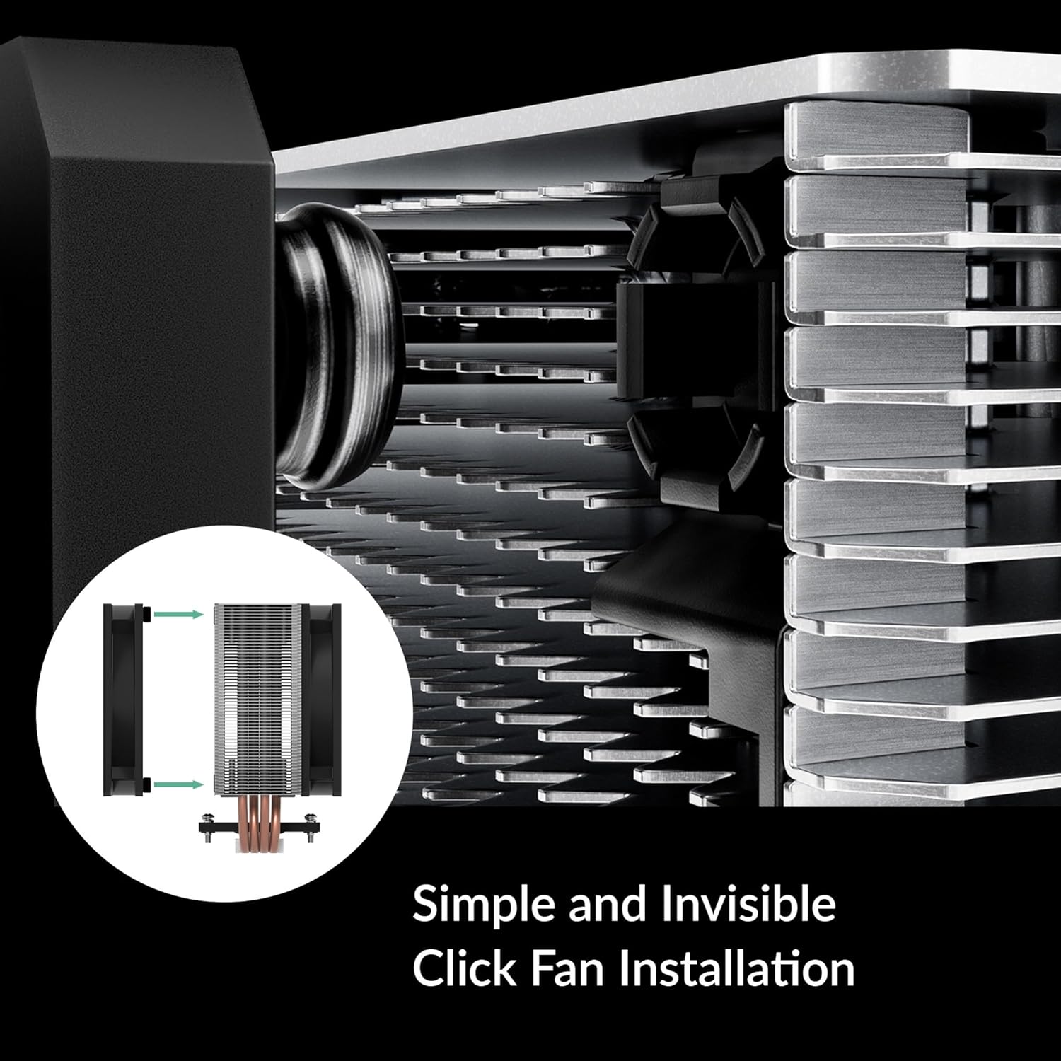 ARCTIC Freezer 36 CPU Cooler – Single Tower, Push-Pull 120mm P-Fans, 4 Heat Pipes, 200–1800 RPM, MX-6 Thermal Paste