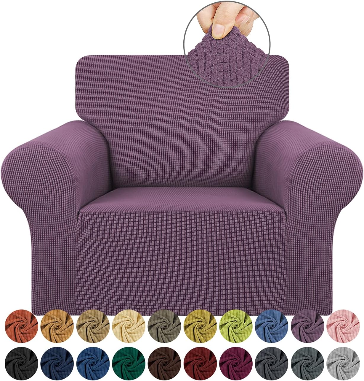 Slip cover for Crawford Pillowback Chair and a Half Comfort Swivel Glider