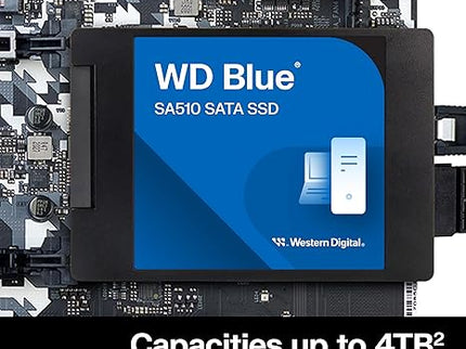 Western Digital 2TB WD Blue SA510 SATA Internal Solid State Drive SSD
