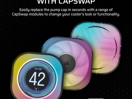 Corsair iCUE Link Titan 360 RX LCD Liquid CPU Cooler