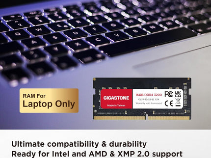 【DDR4 RAM Laptop Only】 GIGASTONE 32GB Kit