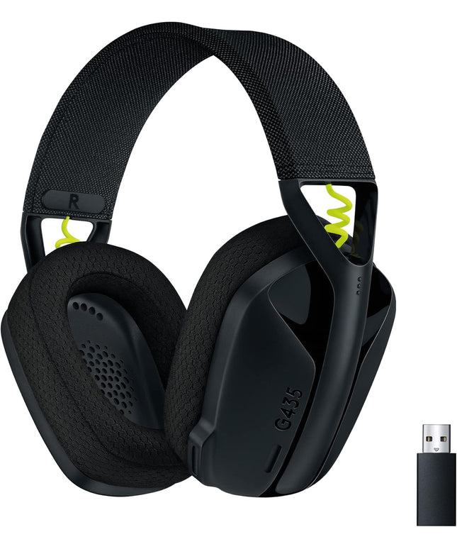Logitech G435 Wireless Gaming Headset – Black