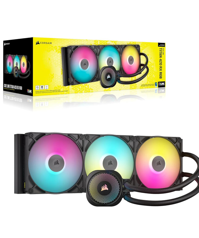 Corsair iCUE Link Titan 420 RX RGB Liquid CPU Cooler