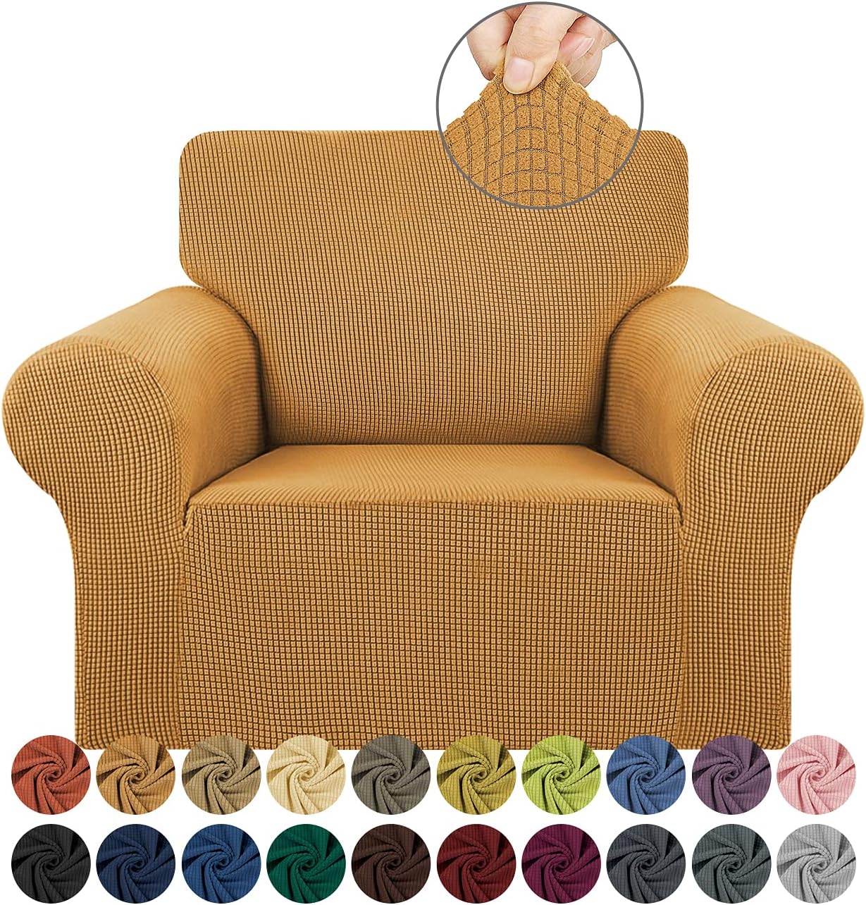 Slip cover for Crawford Pillowback Chair and a Half Comfort Swivel Glider
