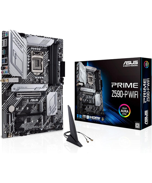 ASUS Prime Z590-P WiFi LGA 1200 (Intel 11th/10th Gen) ATX Motherboard