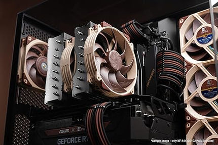 Noctua NF-A14x25r G2 140mm PWM Quiet PC Fan (Brown)