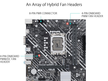 ASUS Prime H610M-K D4 Intel H610