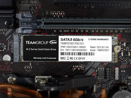 TEAMGROUP MS30 1TB with SLC Cache 3D NAND TLC M.2 2280 SATA III