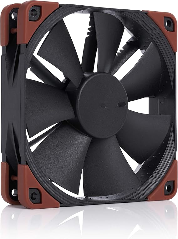 Noctua NF-F12 iPPC 24V 2000 RPM PWM Heavy-Duty 120mm Fan (Black, IP67)