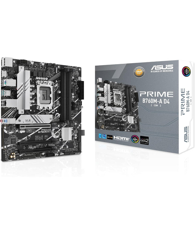 ASUS Prime B760M-A D4-CSM Intel B760