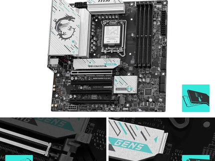 MSI B860M Gaming Plus WiFi Motherboard