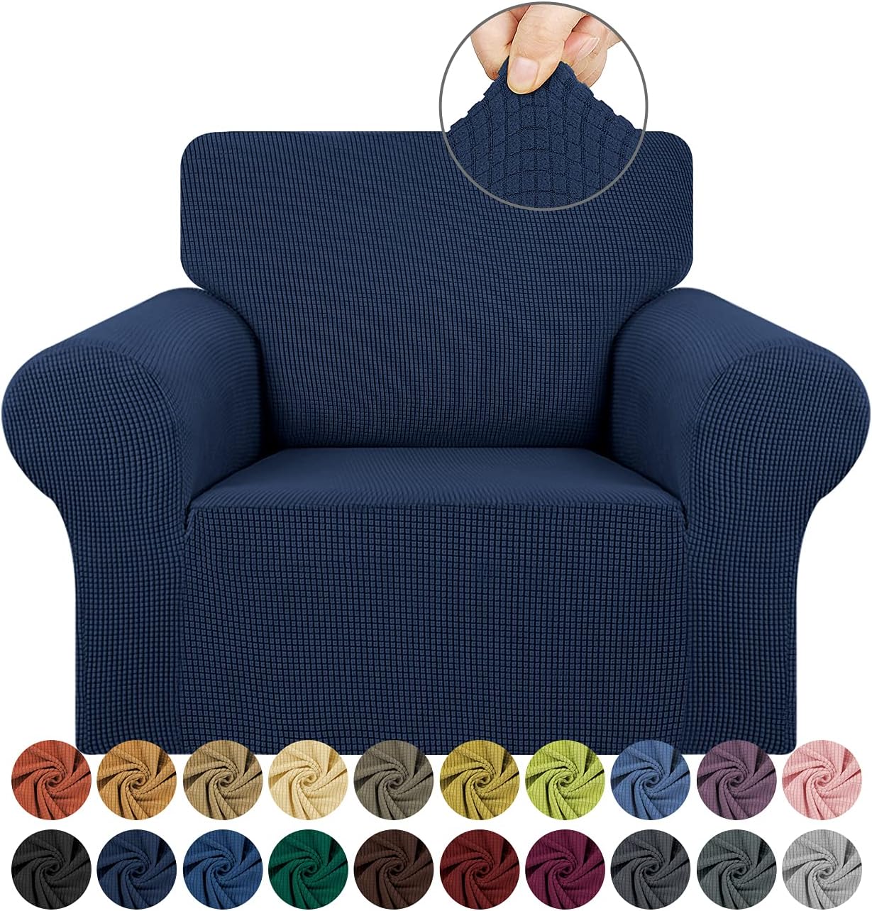 Slip cover for Crawford Pillowback Chair and a Half Comfort Swivel Glider