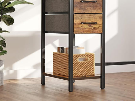 CubiCubi Computer Desk with 2 Drawers