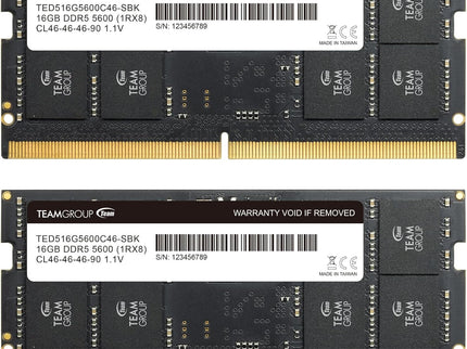 TEAMGROUP Elite SODIMM DDR5 32GB