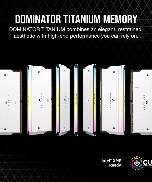 CORSAIR Dominator Titanium RGB DDR5 RAM 32GB
