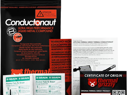 Thermal Grizzly Conductonaut Liquid Metal – 1g