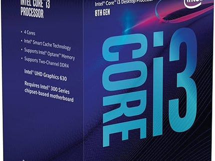 Intel BX80684I38100 8th Gen Core i3-8100 Processor (BX80684I38100)