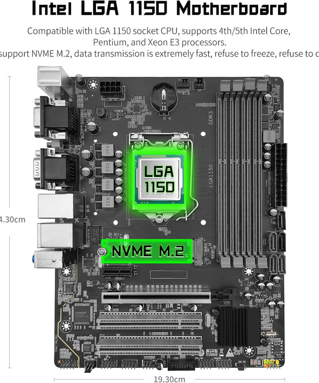 H97M PRO LGA 1150 Motherboard