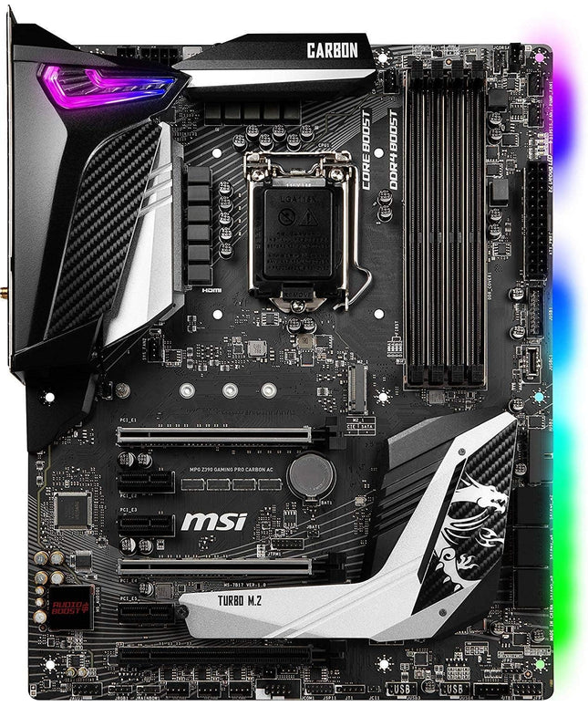 MSI MPG Z390 Gaming PRO Carbon AC LGA1151