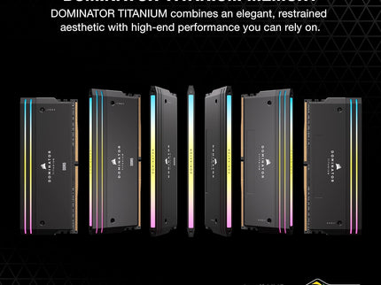 CORSAIR Dominator Titanium RGB DDR5 RAM 64GB
