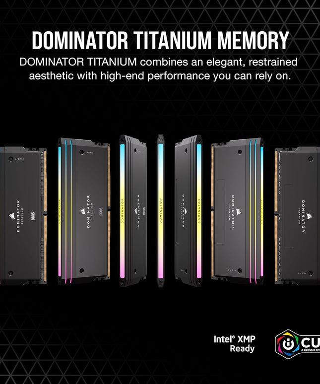 CORSAIR Dominator Titanium RGB DDR5 RAM 64GB