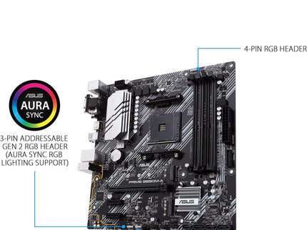 ASUS Prime B550M-A WiFi II AMD Micro ATX Motherboard