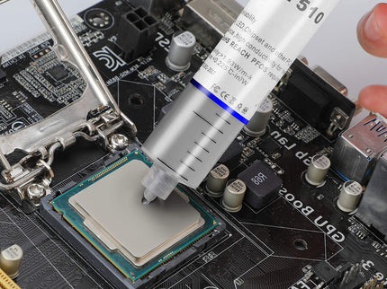HY-510-100 g (25 g × 4) – Non-Conductive Silicone Thermal Paste for CPU