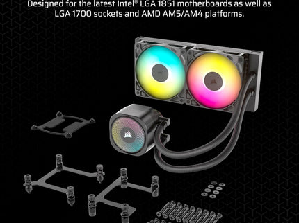 Corsair Nautilus 240 RS ARGB Liquid CPU Cooler
