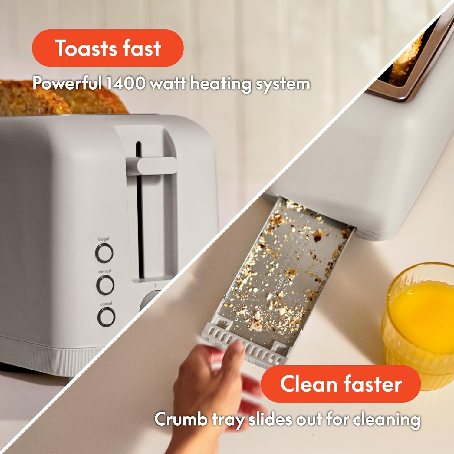 Bella 4 Slice Slim Toaster